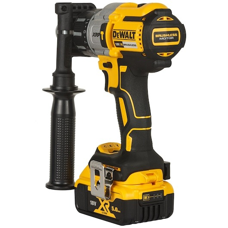 Berbequim Aparafusador Percussão sem escovas XR 18V XRP 13mm 95Nm com 1 bateria Li-Ion 5Ah e mala TSTAK DEWALT  4