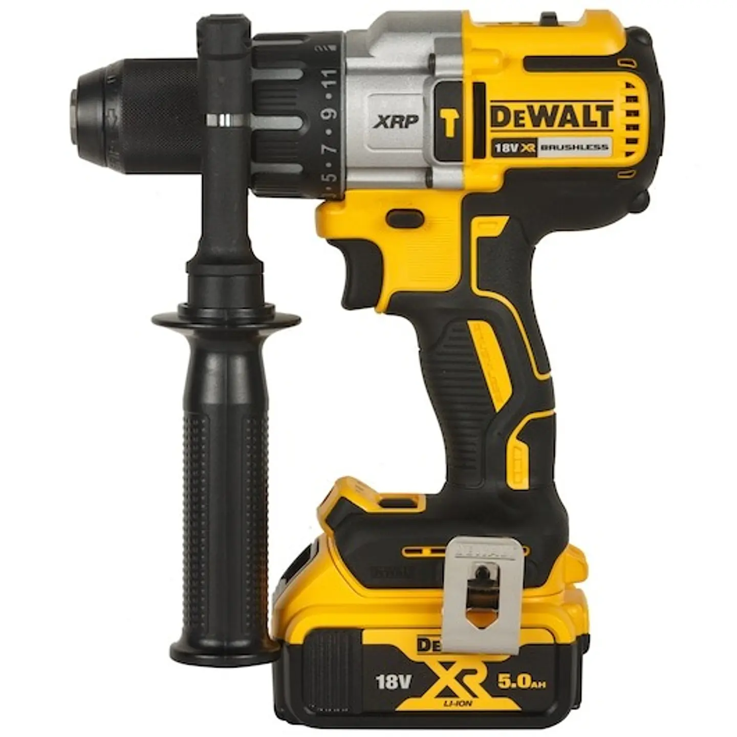 Berbequim Aparafusador Percussão sem escovas XR 18V XRP 13mm 95Nm com 1 bateria Li-Ion 5Ah e mala TSTAK DEWALT  1