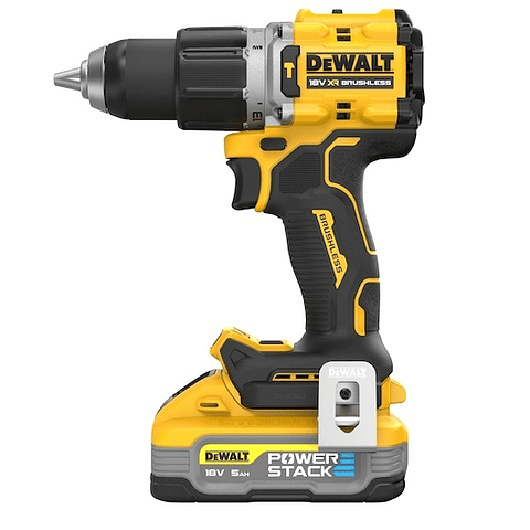 Berbequim Percutor compacto sem escovas XR 18V POWERSTACK Li-Ion 5Ah DEWALT 