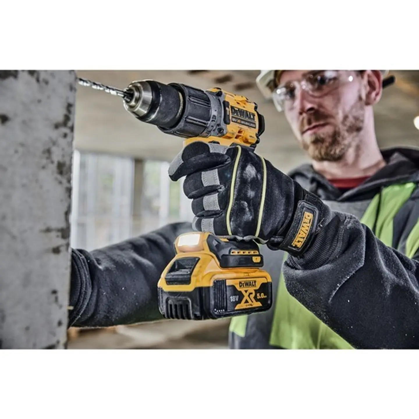 Berbequim Percutor compacto sem escovas XR 18V Li-Ion 5Ah DEWALT  7