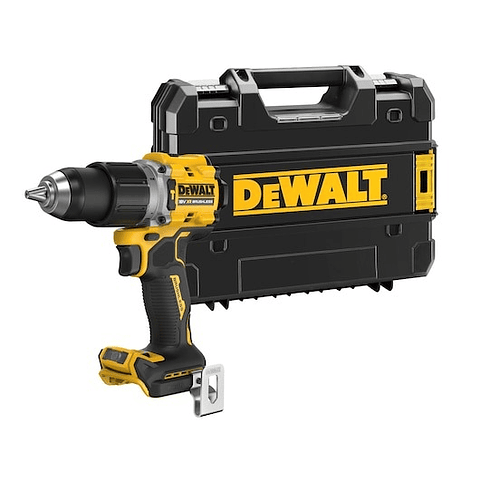 Berbequim Aparafusador Percussão sem escovas XR 18V 13mm 90Nm sem carregador/bateria com mala TSTAK DEWALT 