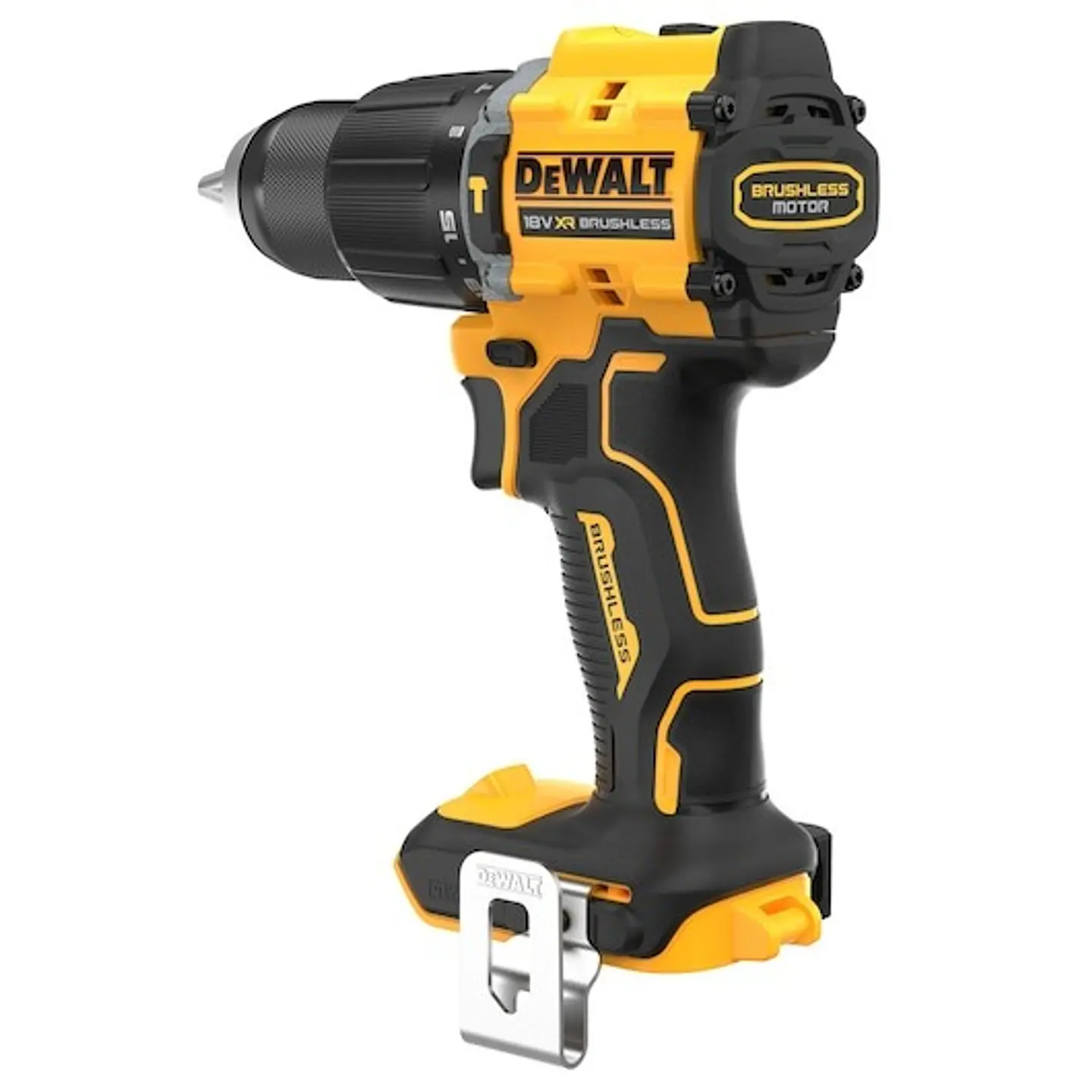Berbequim Aparafusador Percussão sem escovas XR 18V 13mm 74Nm sem carregador/bateria com mala TSTAK DEWALT  3