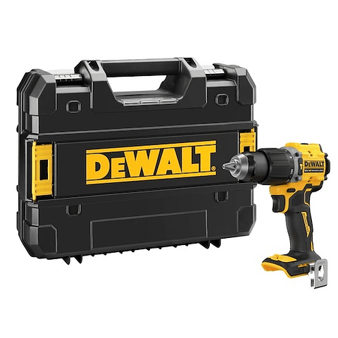 Berbequim Aparafusador Percussão sem escovas XR 18V 13mm 74Nm sem carregador/bateria com mala TSTAK DEWALT 