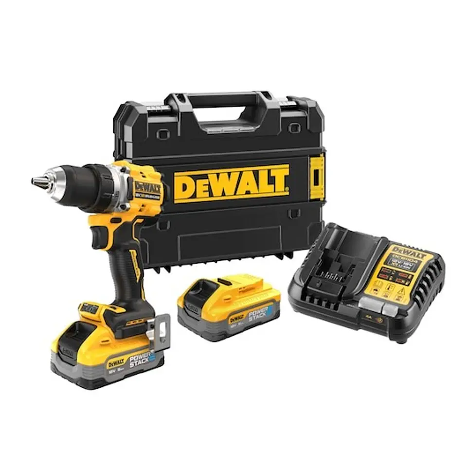 Berbequim Aparafusador compacto sem escovas XR 18V POWERSTACK Li-Ion 5Ah DEWALT  3