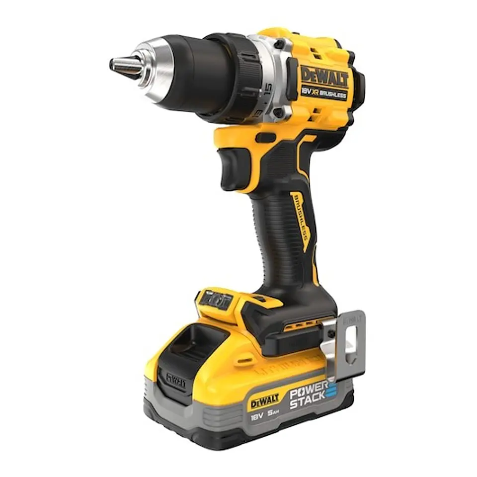 Berbequim Aparafusador compacto sem escovas XR 18V POWERSTACK Li-Ion 5Ah DEWALT  2