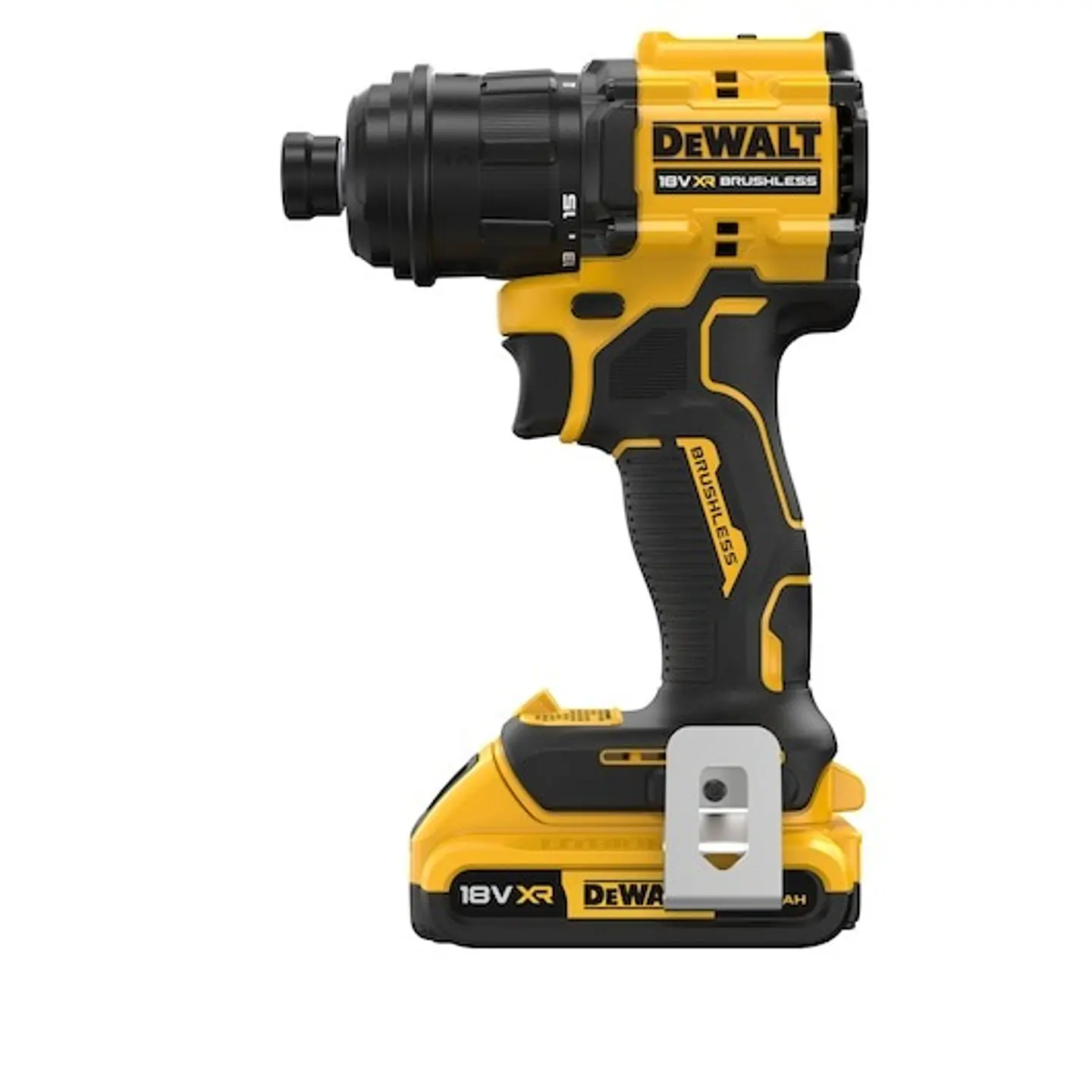 Berbequim Aparafusador Multi-cabeça sem escovas XR 18V 70Nm com 2 baterias Li-Ion 2Ah e Mala TSTAK DEWALT 2
