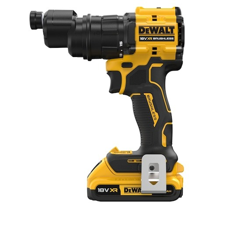 Berbequim Aparafusador Multi-cabeça sem escovas XR 18V 70Nm com 2 baterias Li-Ion 2Ah e Mala TSTAK DEWALT 6