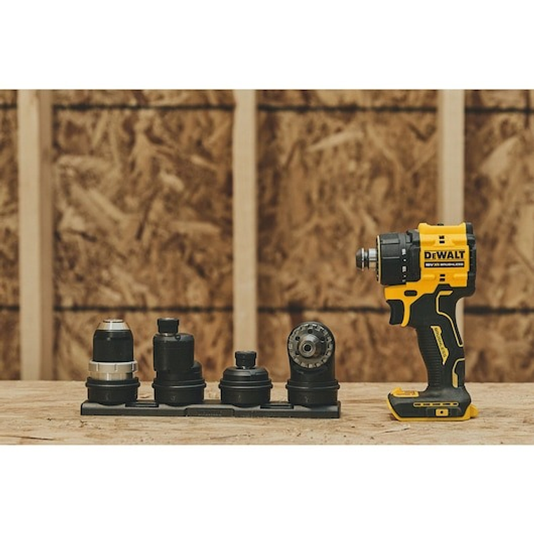 Berbequim Aparafusador Multi-cabeça sem escovas XR 18V 70Nm com 2 baterias Li-Ion 2Ah e Mala TSTAK DEWALT 7