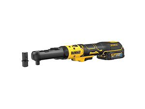 Chave de Roquete sem escovas 1/2‘’ e 3/8’’ XR 18V POWERSTACK compacta de borracha DEWALT 