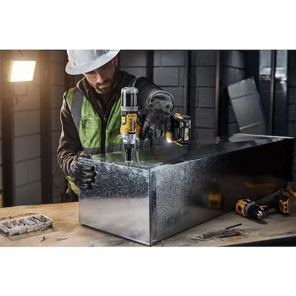 Ferramenta de rebite 18V XR sem escova de 6,3 mm DCF414NT-XJ DEWALT  3