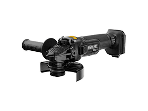 Rebarbadora Acabamentos McLaren sem escovas XR 18V 125mm com 2 baterias Li-Ion 5Ah com Travão, Embraiagem, Arranque suave, Bloqueio e re-arranque e mala TSTAK DEWALT 