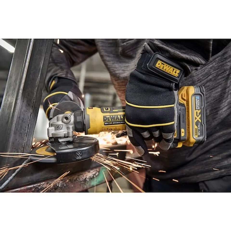 Rebarbadora Acabamentos sem escovas XR 18V 125mm DCG404N-XJ DEWALT  9