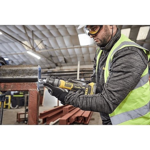 Rebarbadora direita sem escovas XR 18V Pinça 6mm, com interruptor homem-morto sem carregador/bateria DEWALT  8