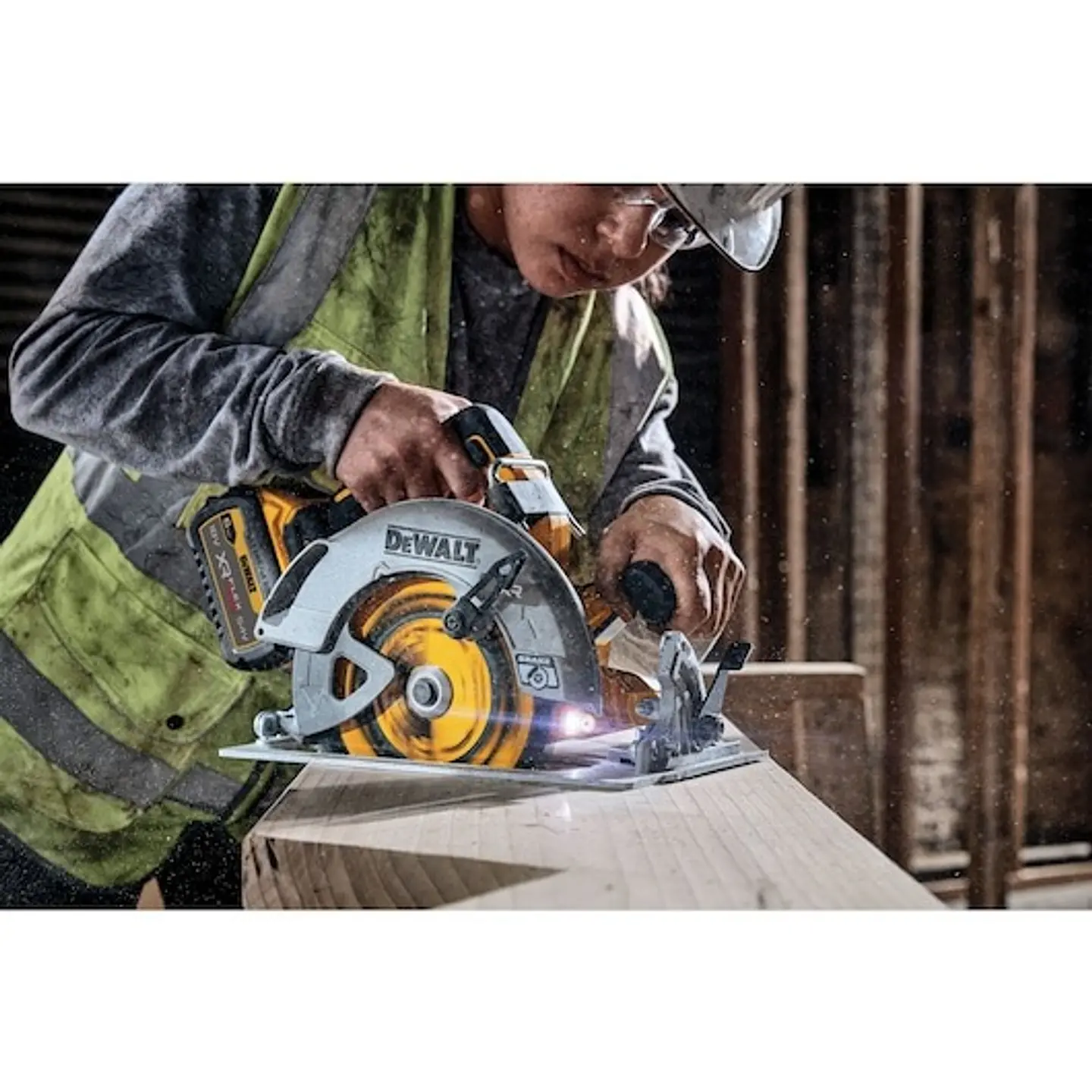 Serra Circular XR 18V Ø190mm com Vantagem FLEXVOLT DEWALT  3