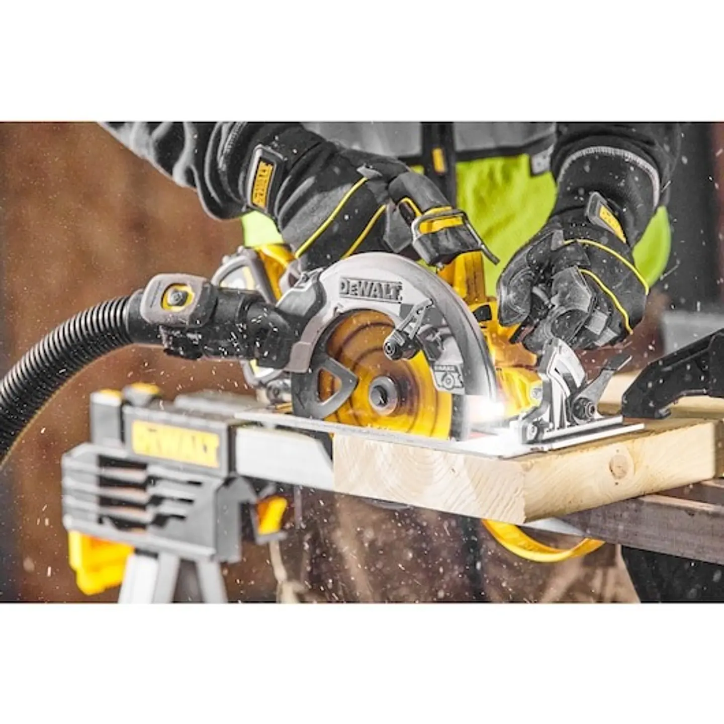 Serra Circular XR 18V Ø190mm com Vantagem FLEXVOLT DEWALT  6