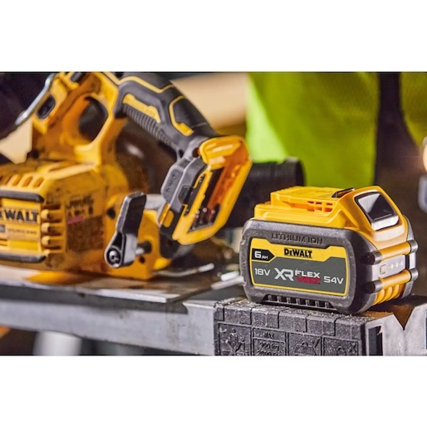 Serra Circular XR 18V Ø190mm com Vantagem FLEXVOLT DEWALT  7