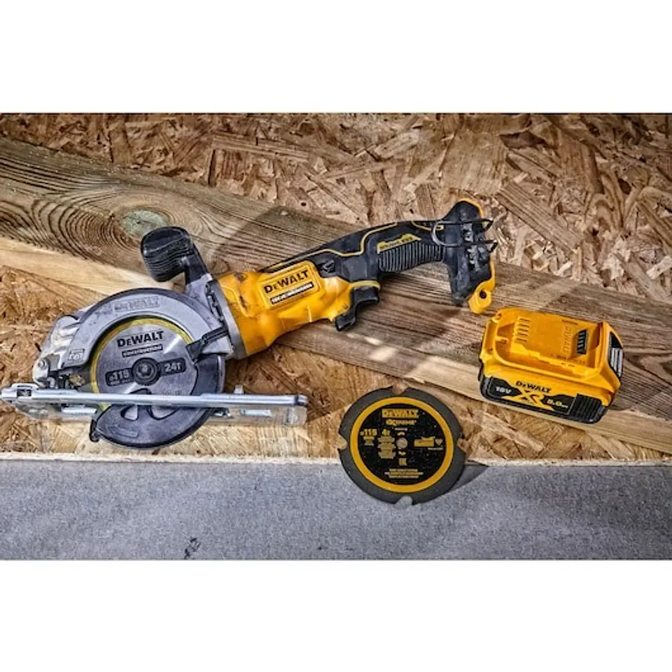Serra Circular Compacta sem Escovas XR 18V Ø115mm DEWALT  4