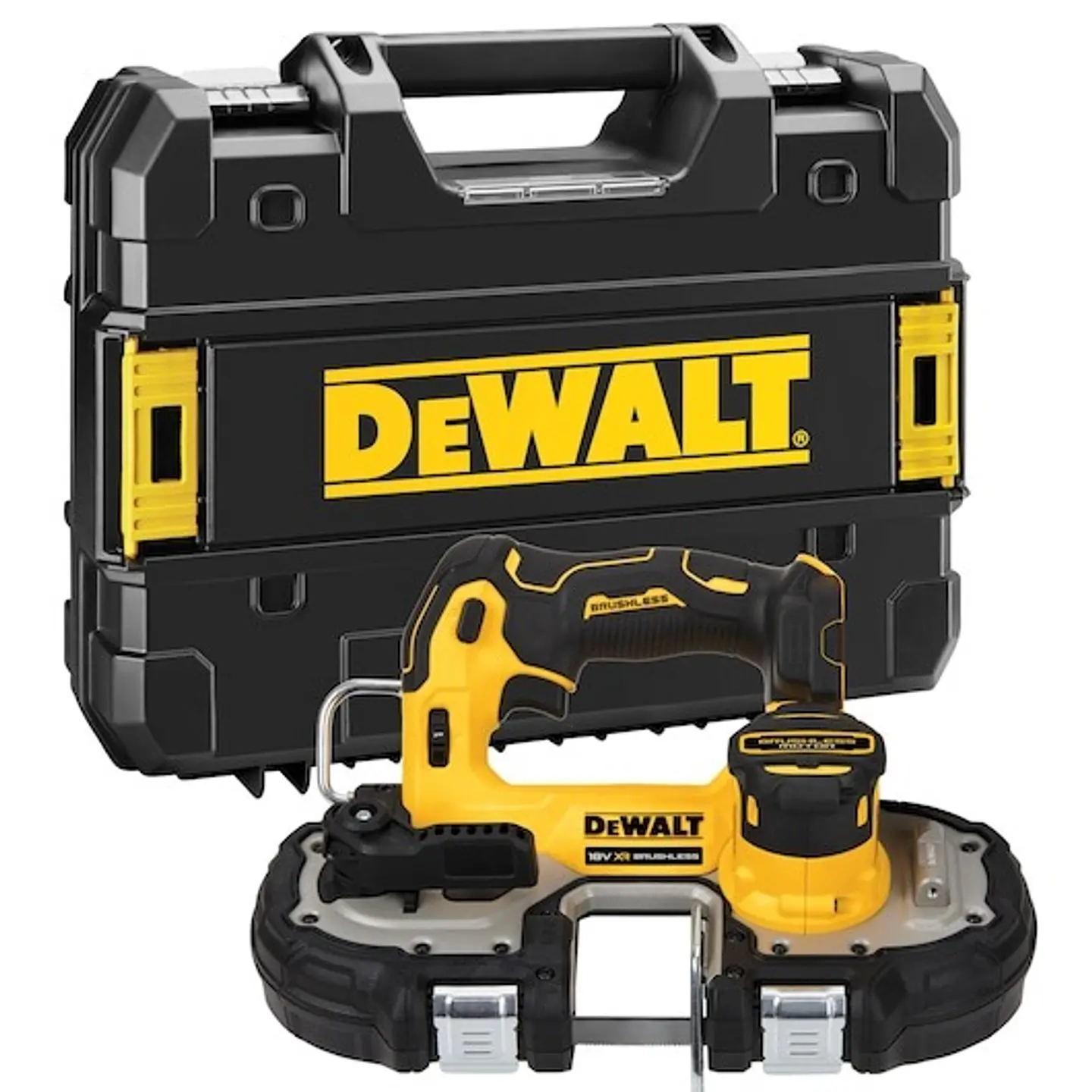Serra de Fita Compacta sem Escovas XR 18V DEWALT  3