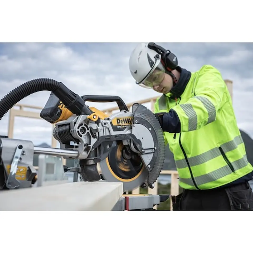 Serra de Esquadria Telescópica XR 18V Ø305mm Luz XPS sem carregador/bateria DEWALT  13