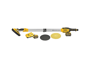 Lixadora Telescópica para Pladur XR 18V com 2 baterias XR FLEXVOLT 54V/18V Li-Ion 6Ah DEWALT 