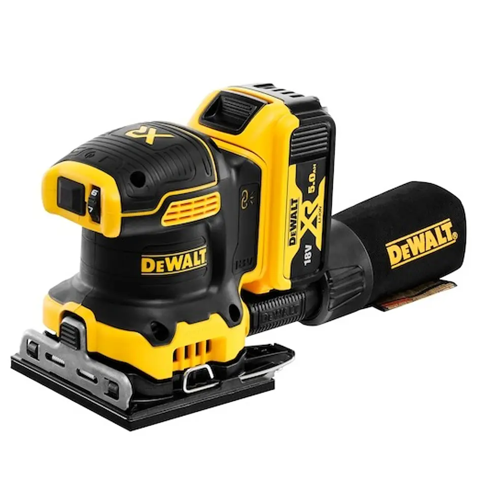 Lixadora Vibratória sem escovas XR 18V Li-Ion 5Ah DEWALT  2