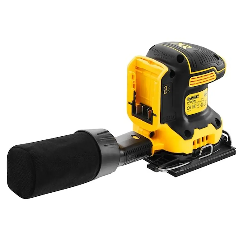 Lixadora Vibratória sem escovas XR 18V Li-Ion 5Ah DEWALT  6