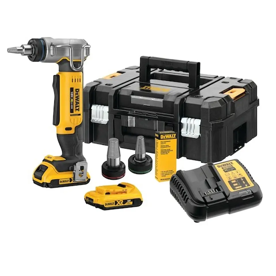 Expandidora de tubo XR 18V Li-Ion 2Ah DEWALT  3
