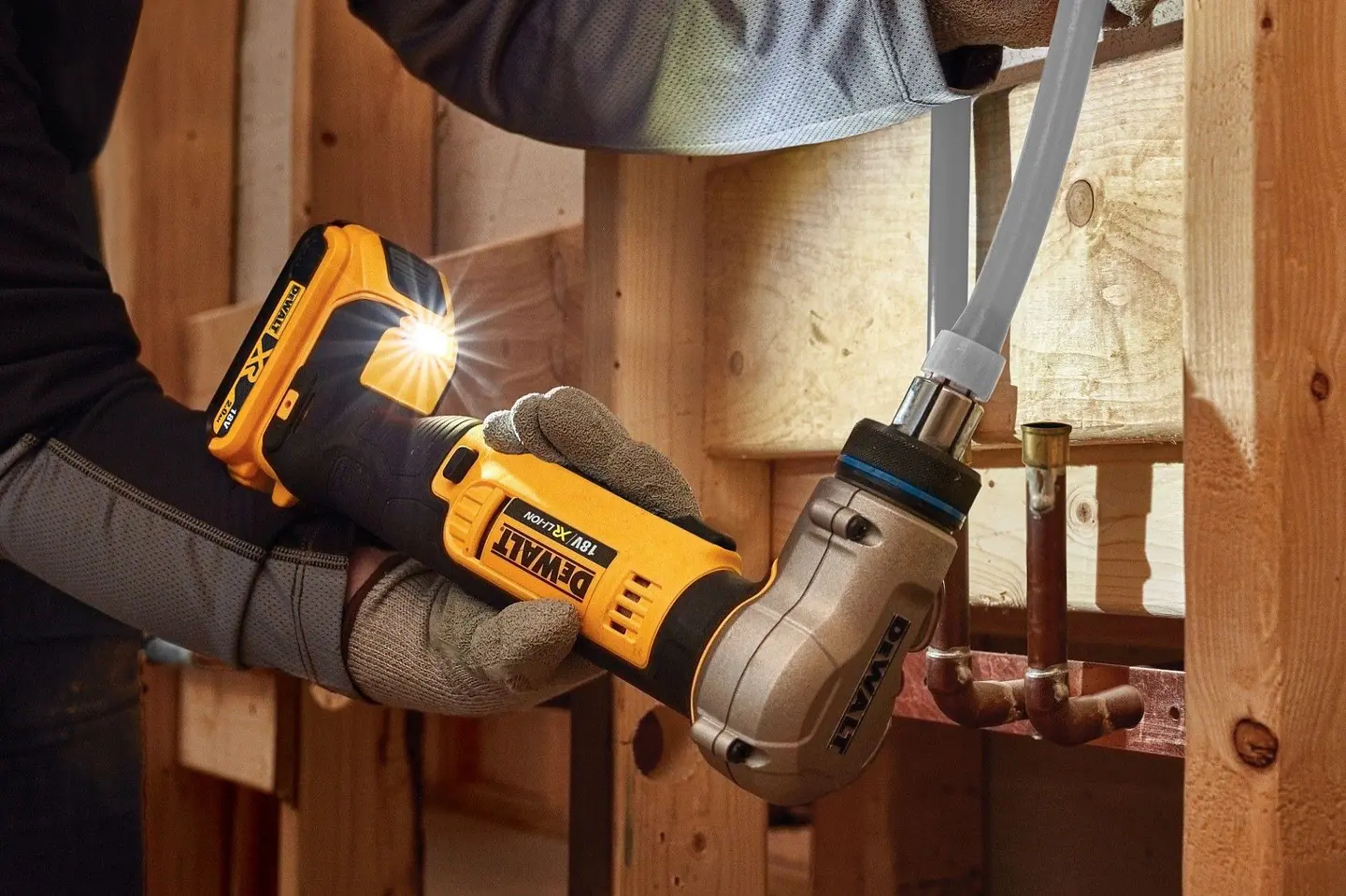 Expandidora de tubo XR 18V sem bateria/carregador DEWALT  3