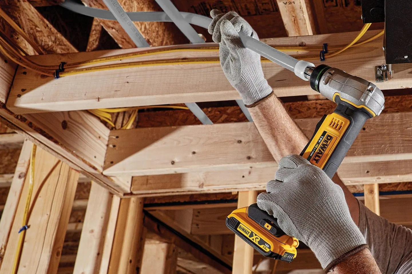 Expandidora de tubo XR 18V sem bateria/carregador DEWALT  4