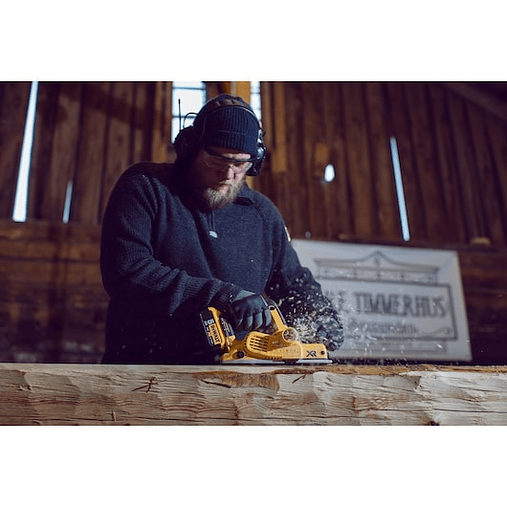 Plaina sem escovas XR 18V com 2 baterias Li-Ion 5,0Ah com caixa de ferramentas TSTAK VI DEWALT  6