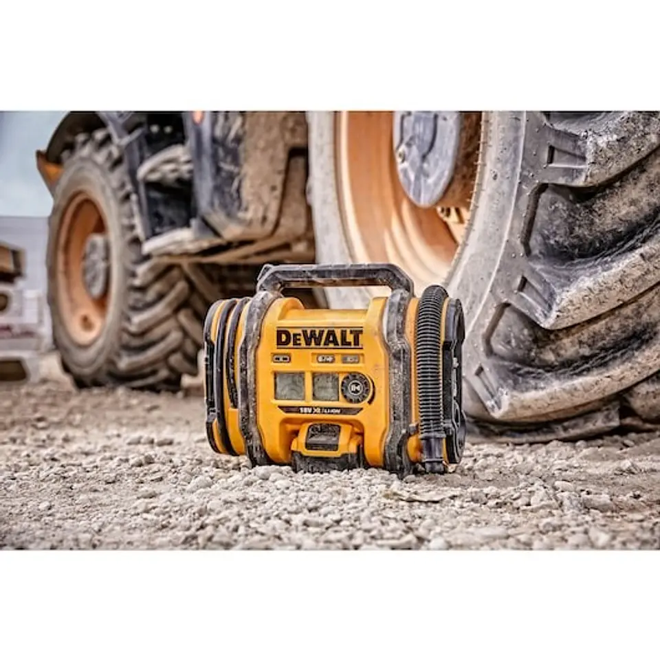 Compressor de Ar XR 18V e 12V Auto sem carregador/bateria DEWALT  13