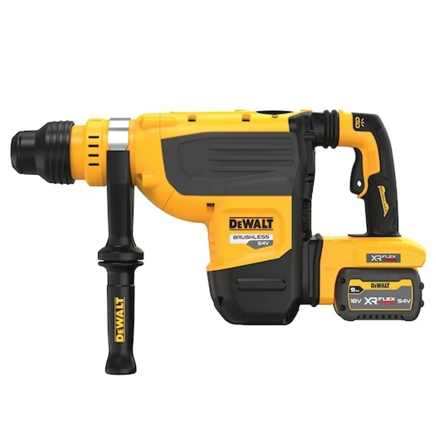 Martelo perfurador SDS-Max sem escovas XR FLEXVOLT 54V 8kg 48mm DEWALT  4