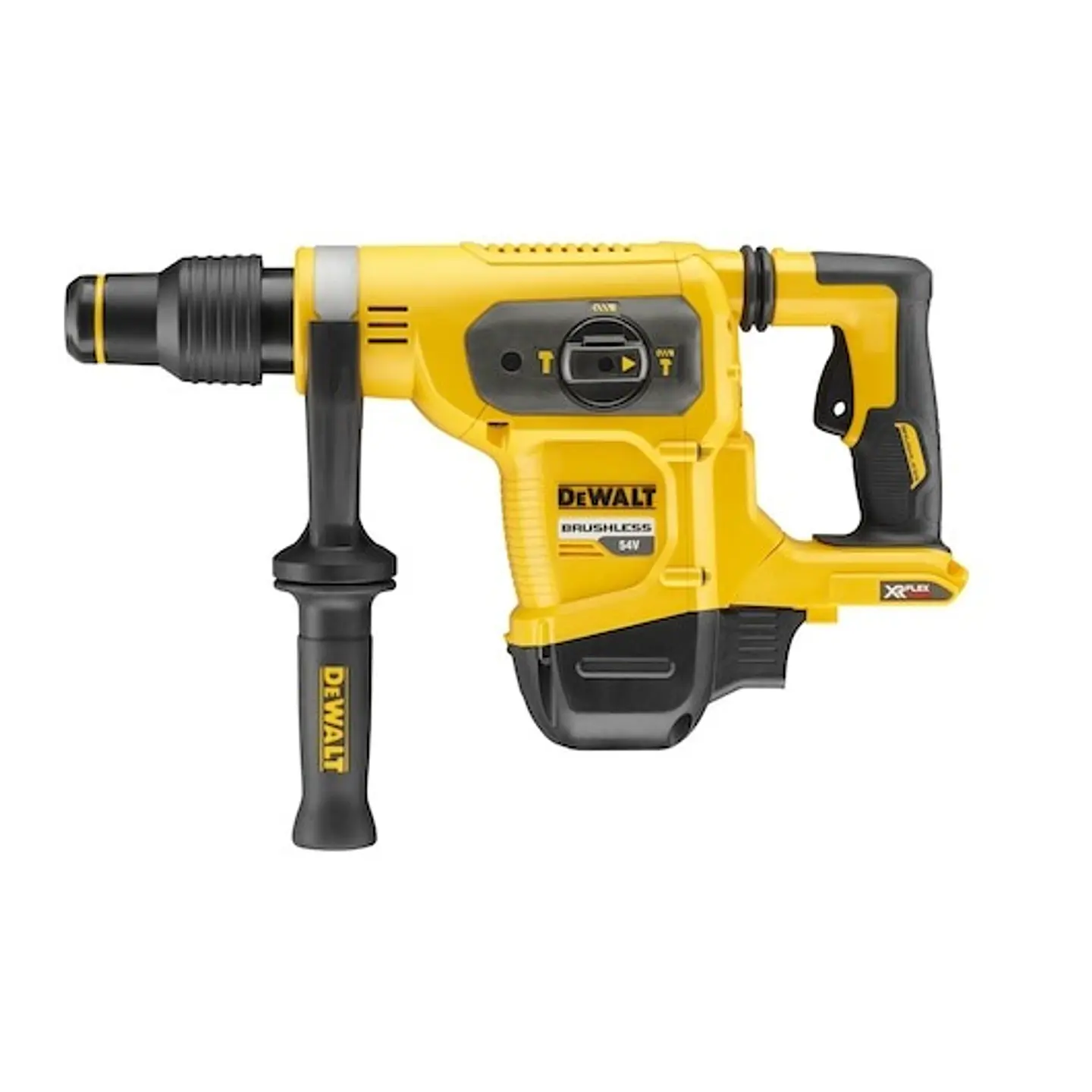 Martelo PERFURADOR SDS-Max Eletropneumático sem escovas XR FLEXVOLT 54V  5kg 6,1J 3 Modos sem carregador/bateria com mala DEWALT  1