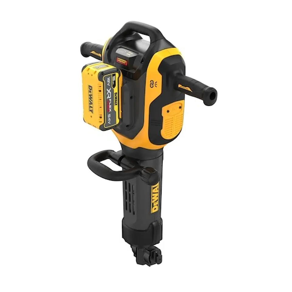 Martelo Demolidor HEX sem escovas XR FLEXVOLT 54V 19kg 41J 28mm AVC com 2 baterias 54V/18V Li-Ion 15Ah DEWALT 4