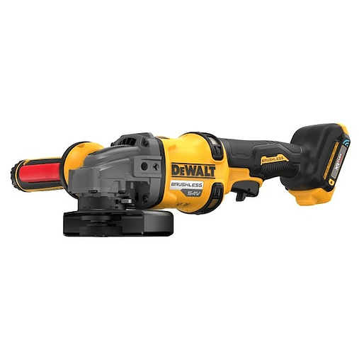 Rebarbadora Acabamentos sem escovas XR FLEXVOLT 54V 125mm com interrutor de pega lateral sem carregador/bateria e mala TSTAK DEWALT  3
