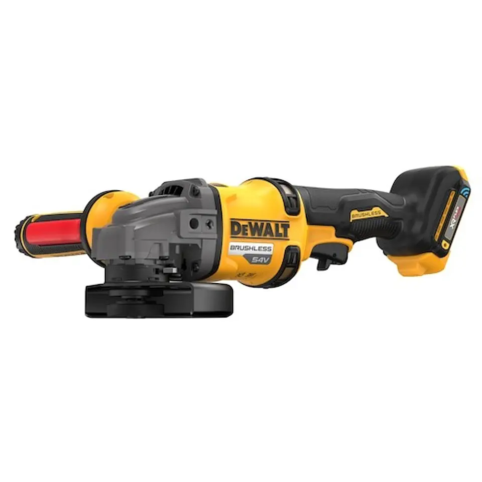 Rebarbadora Acabamentos sem escovas XR FLEXVOLT 54V 125mm com interrutor de pega lateral sem carregador/bateria e mala TSTAK DEWALT  3