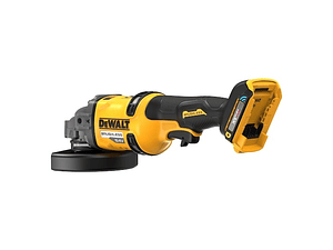 Rebarbadora Acabamentos sem escovas XR FLEXVOLT 54V 125mm com interrutor de pega lateral sem carregador/bateria e mala TSTAK DEWALT 