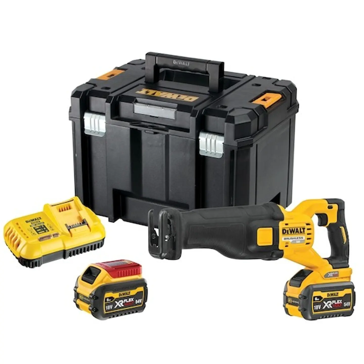 Serra Sabre sem escovas XR FLEXVOLT 54V com mala DEWALT  1