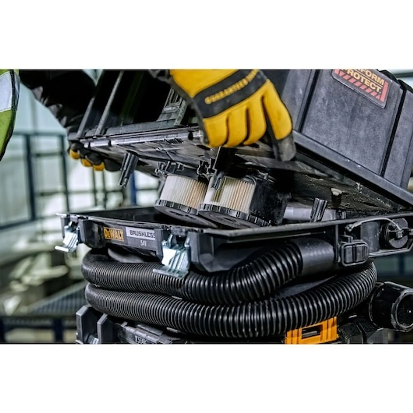 Aspirador sólidos e líquidos XR FLEXVOLT 54V Classe M DEWALT 22