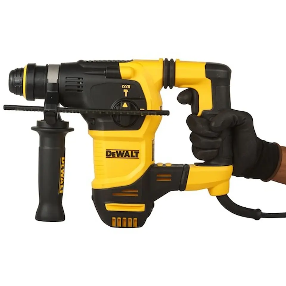 Martelo Ligeiro Combinado Motor Vert. 850W 3,5J - SDS-Plus AVC + mala TSTAK DEWALT 4