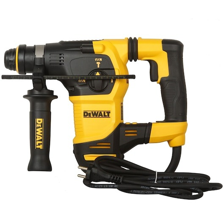 Martelo Ligeiro Combinado Motor Vert. 850W 3,5J - SDS-Plus AVC + mala TSTAK DEWALT 19