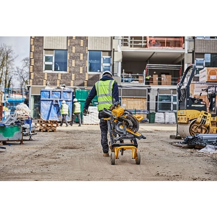 Banco de trabalho com rodas para Serra de Esquadria DEWALT  9