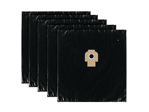 5 Sacos de recolha poeiras de plástico para extrator de poeiras DWV902M DEWALT