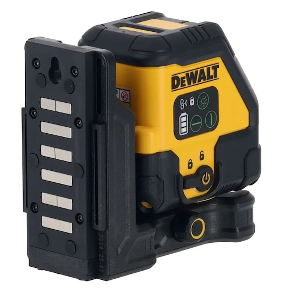 Nível Laser autonivelante USB-C VERDE de linhas em cruz (horizontal e vertical) DEWALT  2