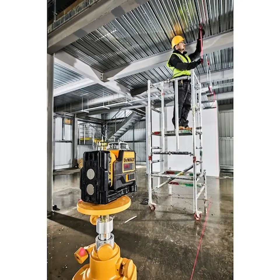 Nível Laser autonivelante vermelho 2x 360º inclui bateria DW 10,8V Lítio DEWALT  2