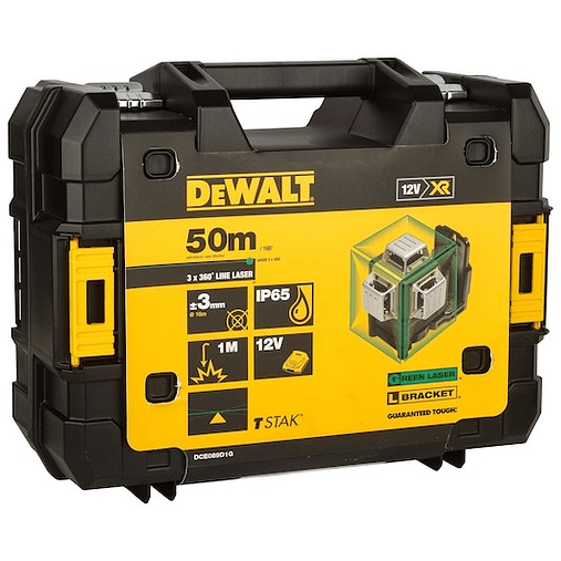 Nível laser 3 linhas Verdes DCE089D1G DEWALT  6