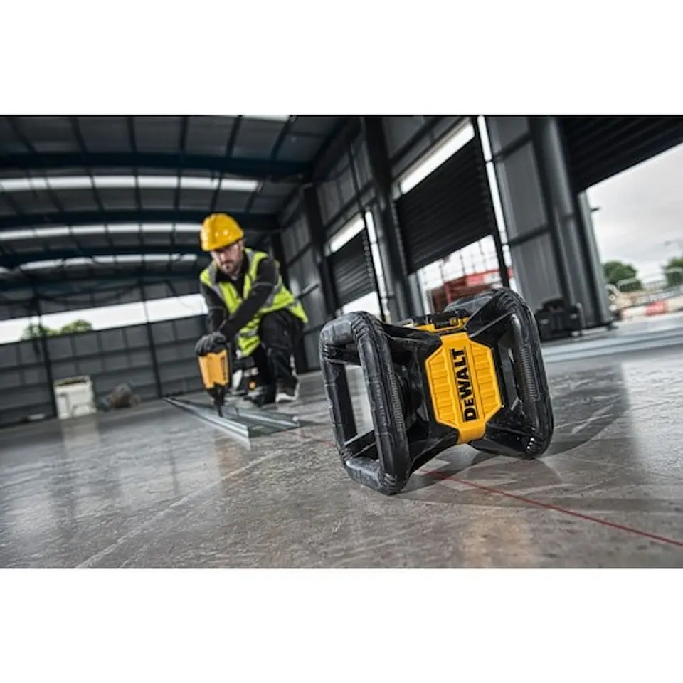 Nível Laser Rotativo autonivelante VERMELHO XR 18V com bateria Li-Ion 2Ah DEWALT  4