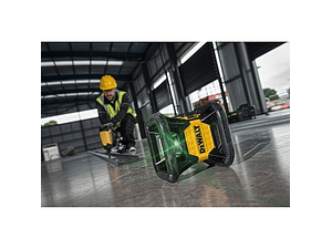 Nível Laser Rotativo autonivelante VERDE XR 18V com bateria Li-Ion 2Ah DEWALT 