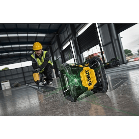 Nível Laser Rotativo autonivelante VERDE XR 18V com bateria Li-Ion 2Ah DEWALT 