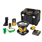 Nível Laser Rotativo autonivelante VERDE XR 18V com bateria Li-Ion 2Ah DEWALT  - Thumbnail 1